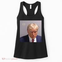 Trump Mug Shot Trump Jail Trump Arrested Women's Tank Top thumb 0