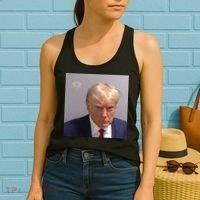 Trump Mug Shot Trump Jail Trump Arrested Women's Tank Top thumb 2