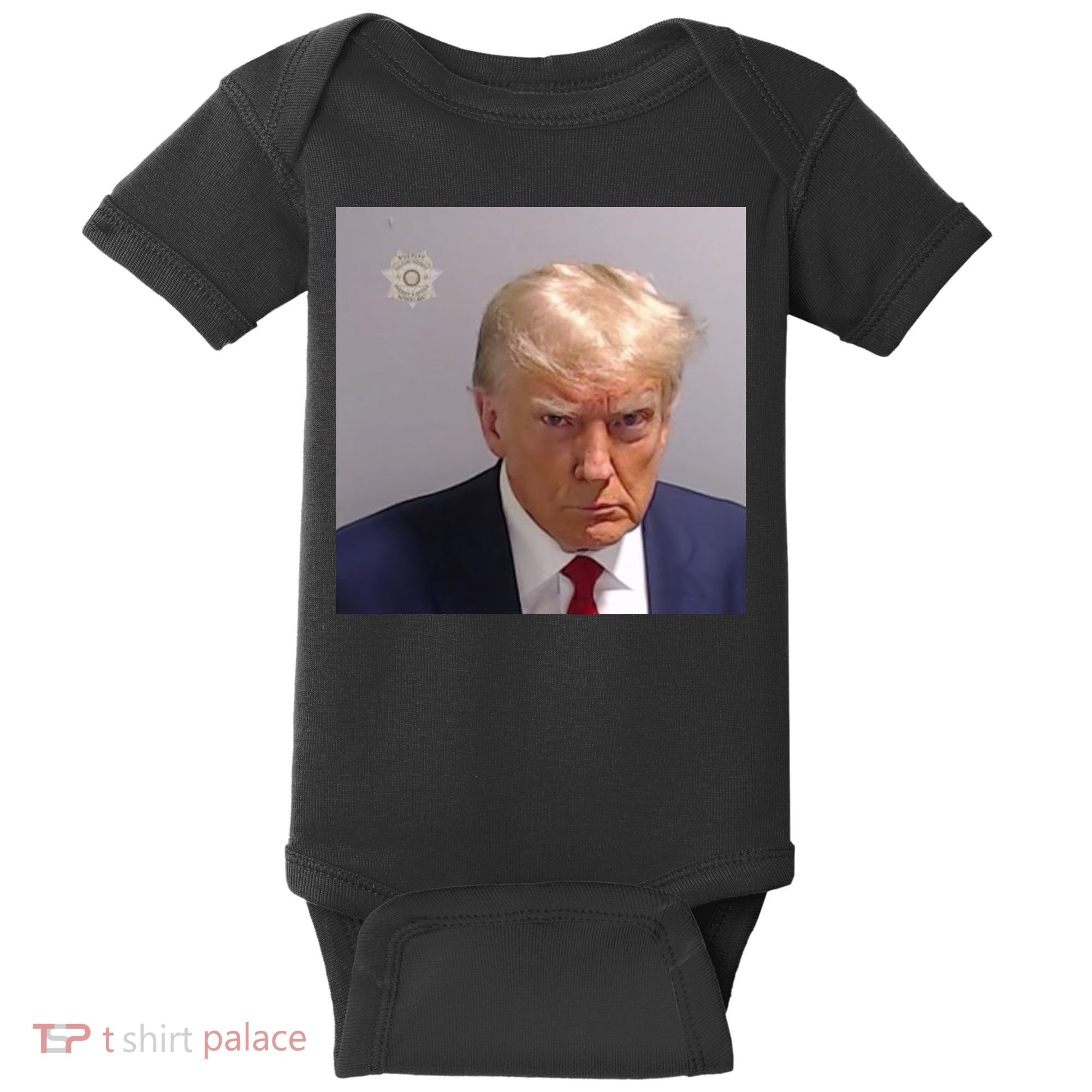 Trump Mug Shot Trump Jail Trump Arrested Baby Bodysuit