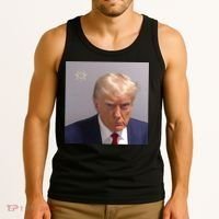 Trump Mug Shot Trump Jail Trump Arrested Tank Top thumb 3