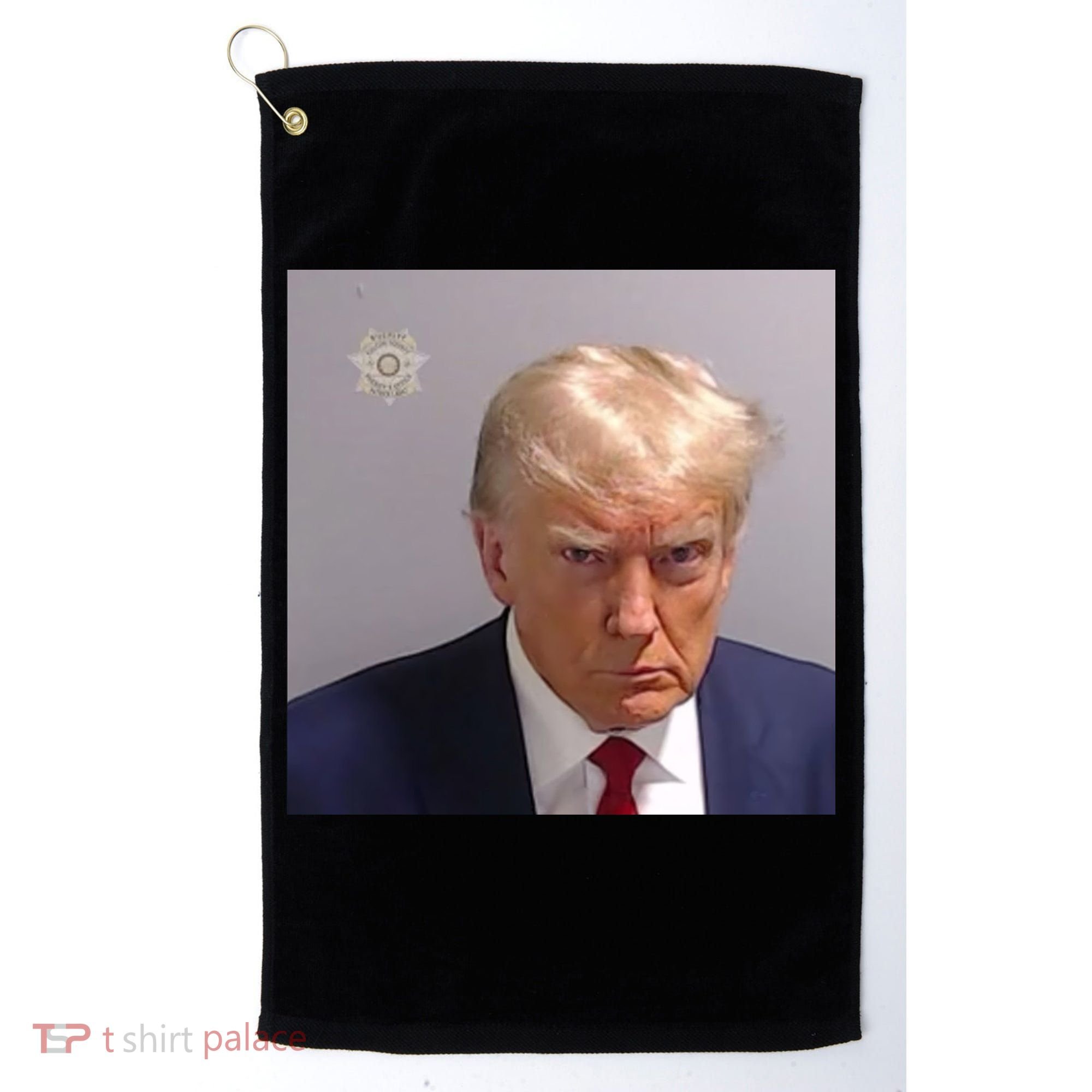 Trump Mug Shot Trump Jail Trump Arrested Golf Towel