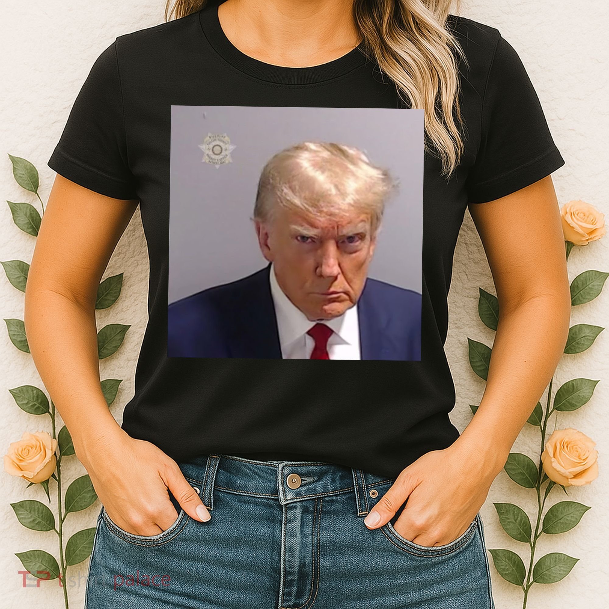 Trump Mug Shot Trump Jail Trump Arrested Women's T-Shirt