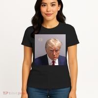 Trump Mug Shot Trump Jail Trump Arrested Women's T-Shirt thumb 4