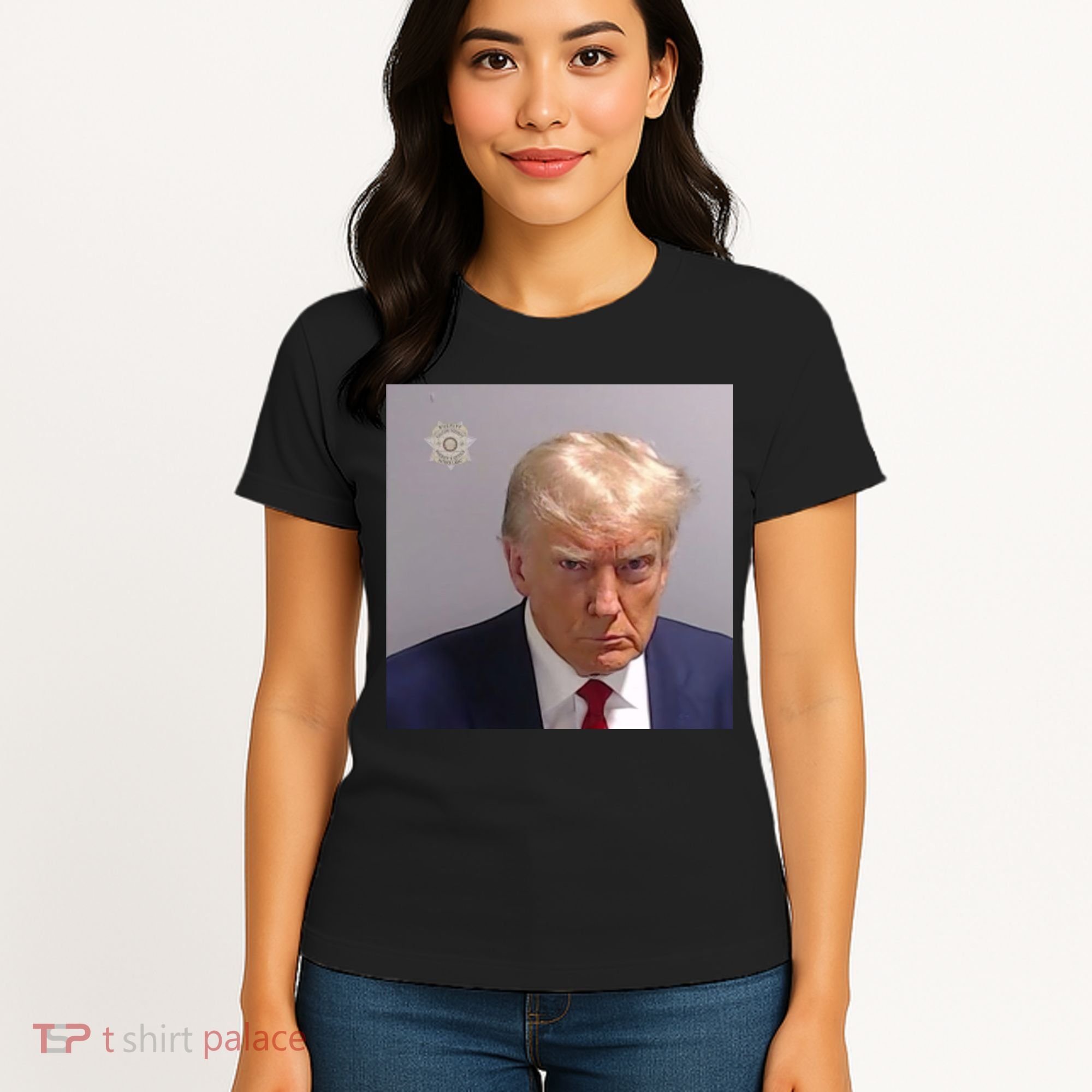 Trump Mug Shot Trump Jail Trump Arrested Women's T-Shirt