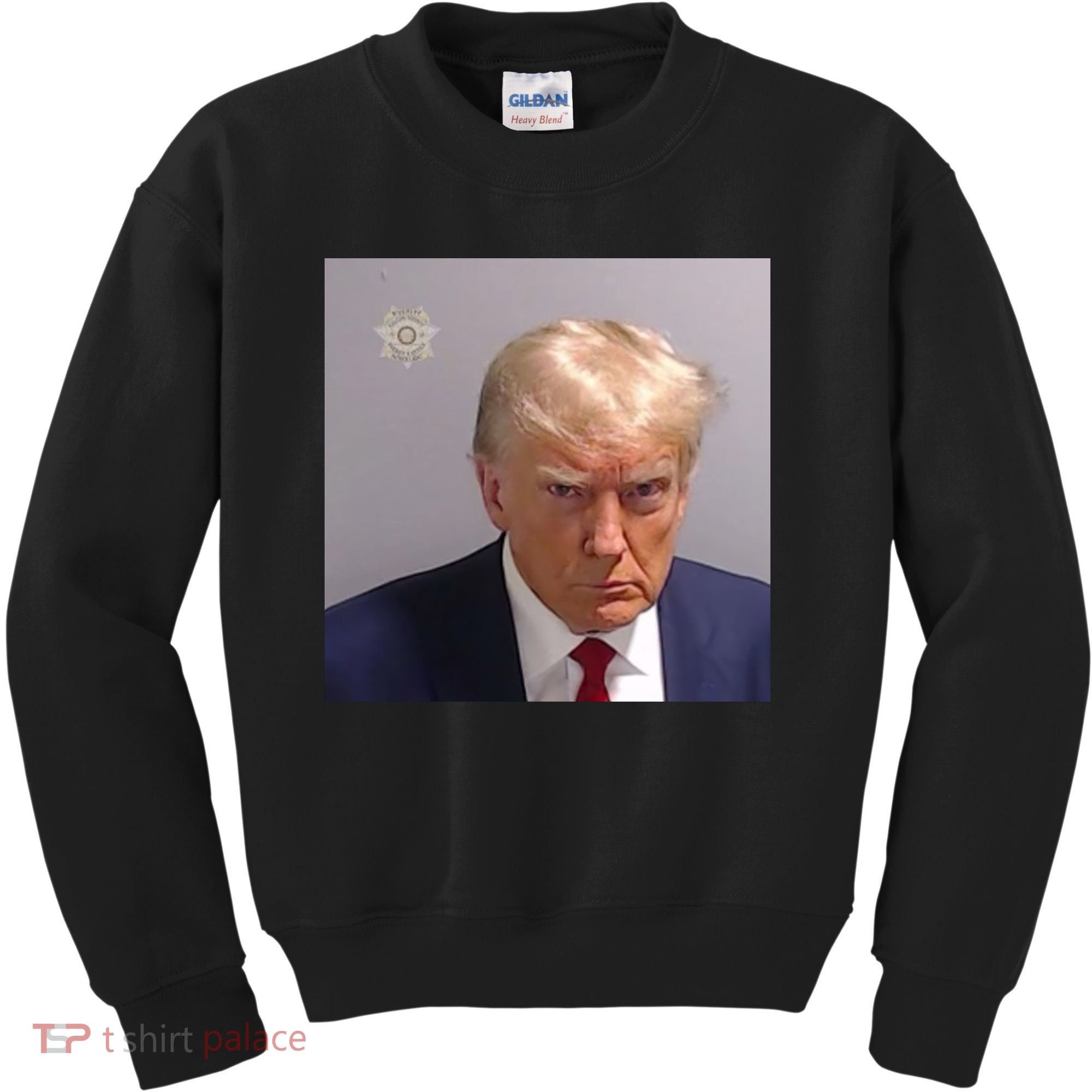 Trump Mug Shot Trump Jail Trump Arrested Kids Sweatshirt