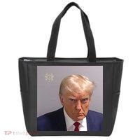 Trump Mug Shot Trump Jail Trump Arrested Tote Bag thumb 0