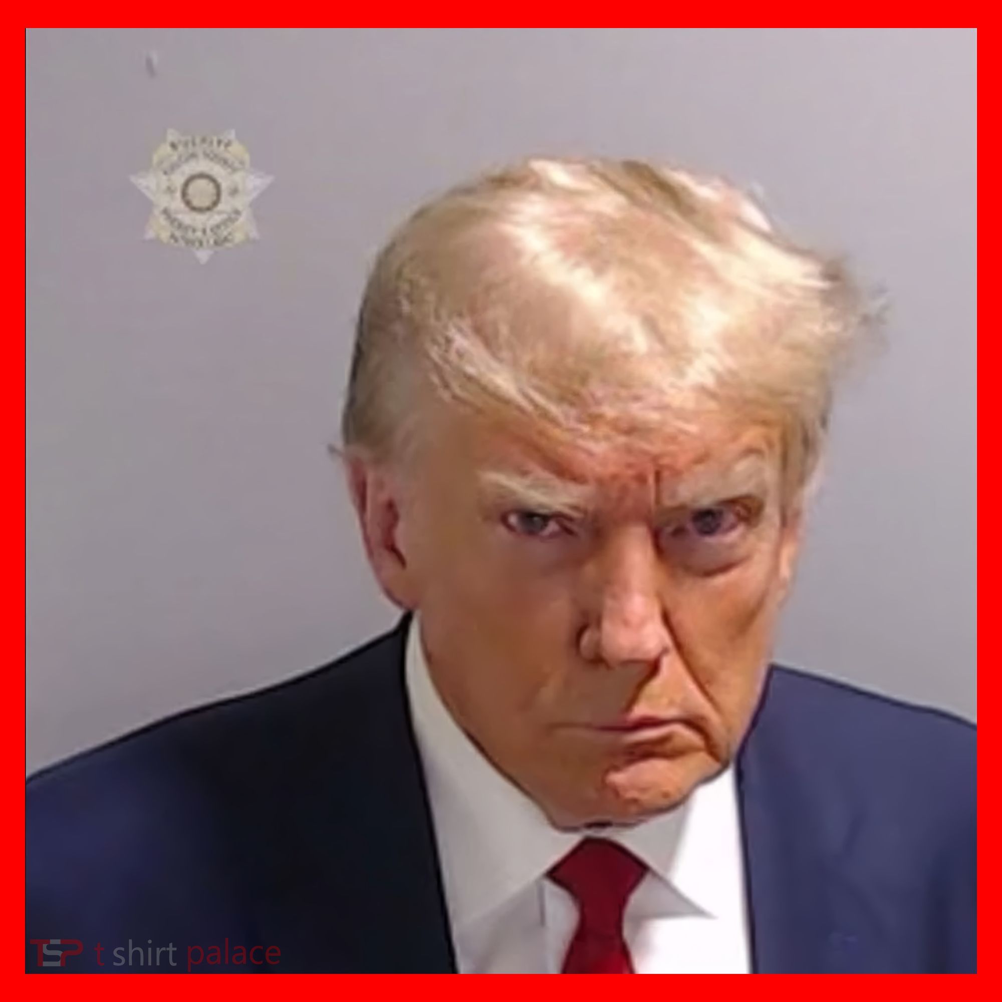 Trump Mug Shot Trump Jail Trump Arrested Santa Hat