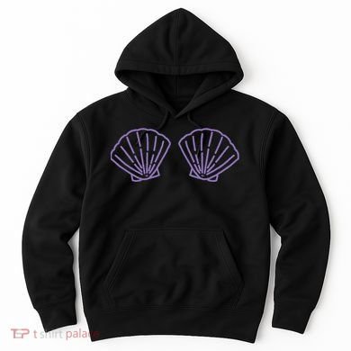 Two Mermaid Shell Bra Mermaid Bra Bikini Costume Hoodie