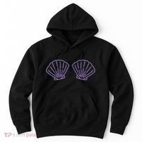 Two Mermaid Shell Bra Mermaid Bra Bikini Costume Hoodie thumb 0