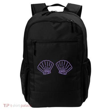 Two Mermaid Shell Bra Mermaid Bra Bikini Costume Backpack