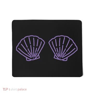 Two Mermaid Shell Bra Mermaid Bra Bikini Costume Mousepad