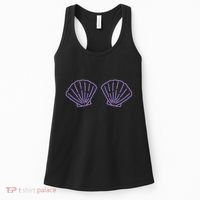 Two Mermaid Shell Bra Mermaid Bra Bikini Costume Women's Tank Top thumb 0