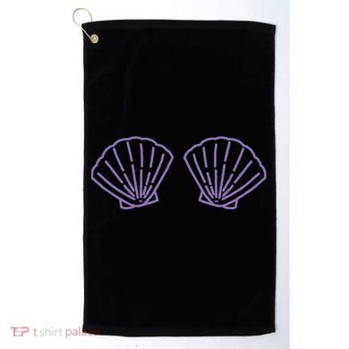Two Mermaid Shell Bra Mermaid Bra Bikini Costume Golf Towel