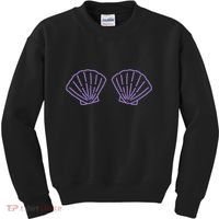 Two Mermaid Shell Bra Mermaid Bra Bikini Costume Kids Sweatshirt thumb 0