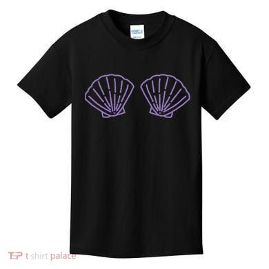 Two Mermaid Shell Bra Mermaid Bra Bikini Costume Kids T-Shirt