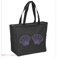 Two Mermaid Shell Bra Mermaid Bra Bikini Costume Tote Bag thumb 2