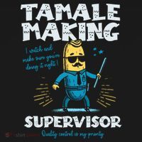 Tamale Making Supervisor Funny Tamales Crew Mexican Food Backpack thumb 2