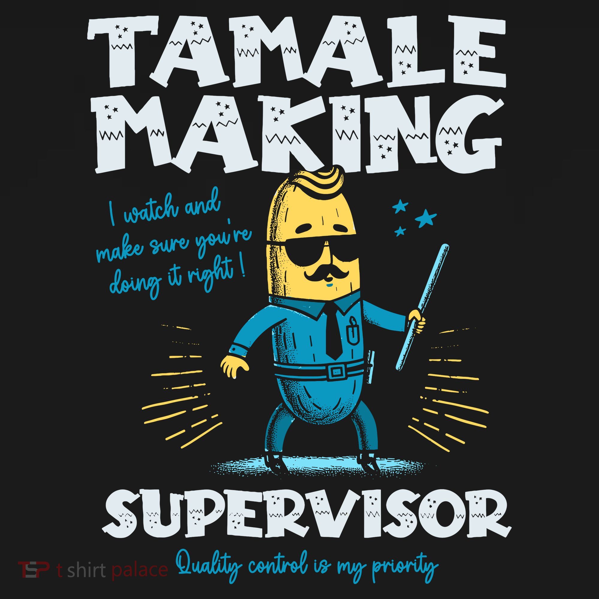 Tamale Making Supervisor Funny Tamales Crew Mexican Food Ornament