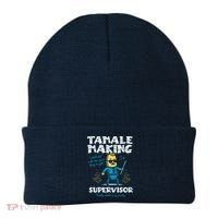 Tamale Making Supervisor Funny Tamales Crew Mexican Food Beanie thumb 0