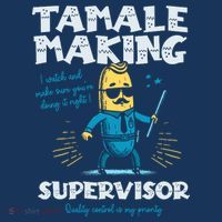 Tamale Making Supervisor Funny Tamales Crew Mexican Food Women's Hoodie thumb 2