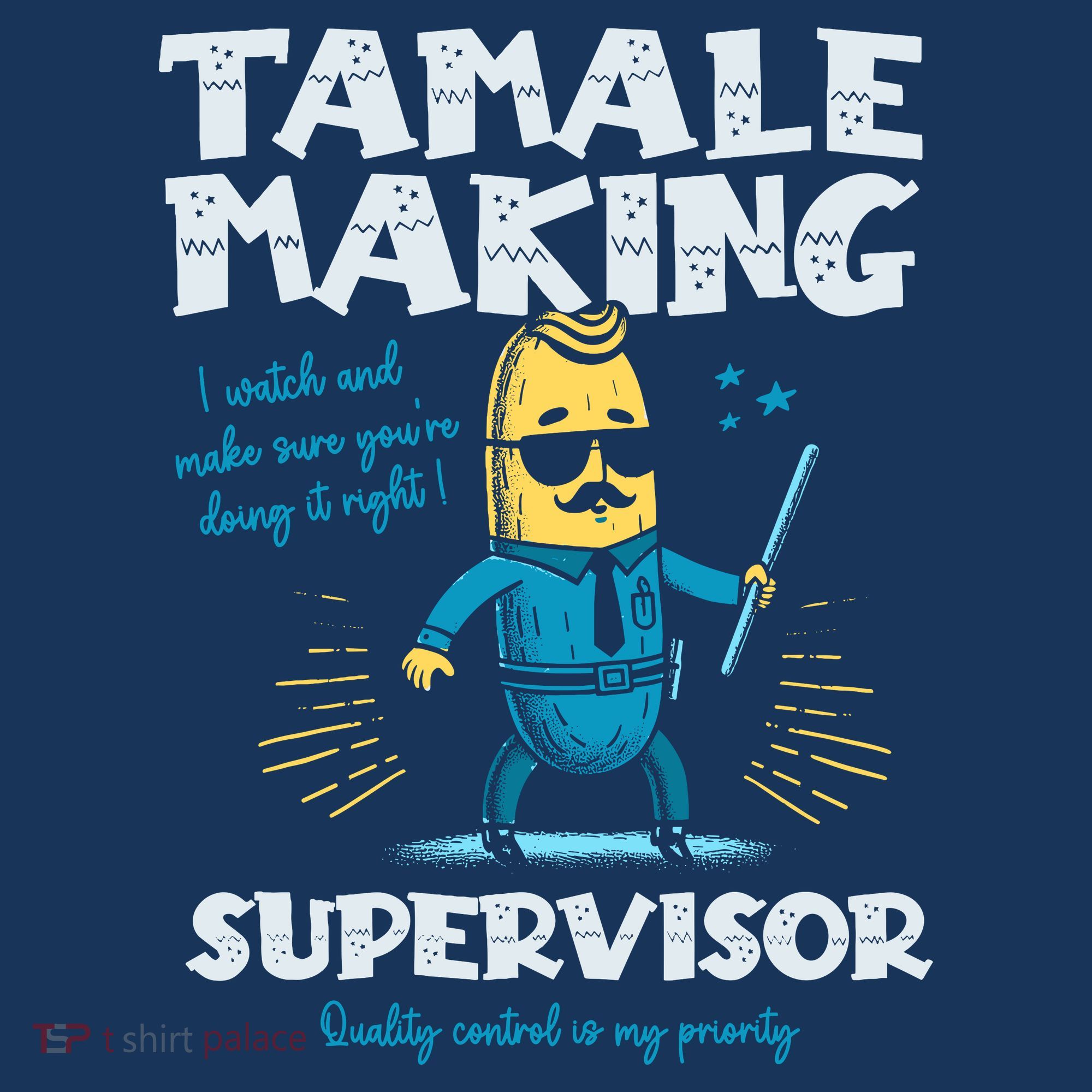 Tamale Making Supervisor Funny Tamales Crew Mexican Food Women's Tank Top