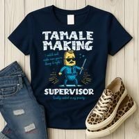 Tamale Making Supervisor Funny Tamales Crew Mexican Food Women's T-Shirt thumb 3