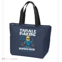 Tamale Making Supervisor Funny Tamales Crew Mexican Food Tote Bag thumb 3