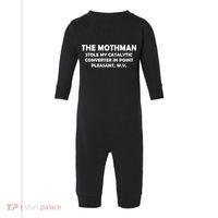 The Mothman Stole My Catalytic Converter Infant Fleece One Piece thumb 0