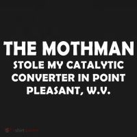 The Mothman Stole My Catalytic Converter Apron thumb 3