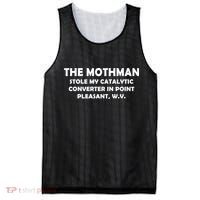 The Mothman Stole My Catalytic Converter Mesh Reversible Basketball Jersey Tank thumb 0
