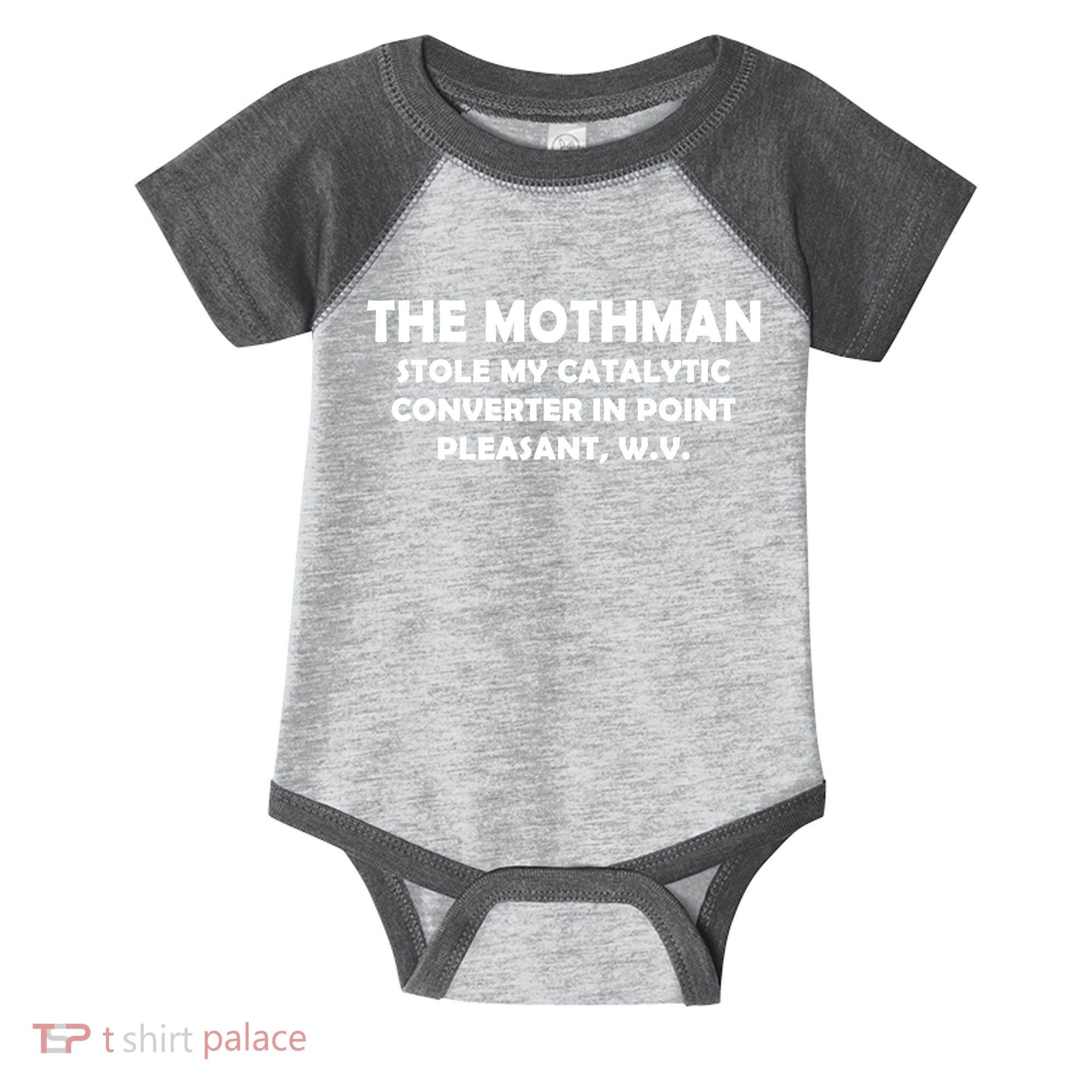 The Mothman Stole My Catalytic Converter Infant Baby Jersey Bodysuit