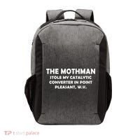 The Mothman Stole My Catalytic Converter Vector Backpack thumb 0