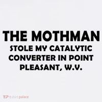 The Mothman Stole My Catalytic Converter Garment-Dyed Sweatshirt thumb 2