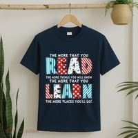 The More That You Read And Learn The More Places Youll Go T-Shirt thumb 2