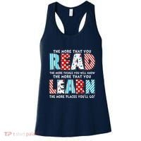 The More That You Read And Learn The More Places Youll Go Women's Tank Top thumb 0