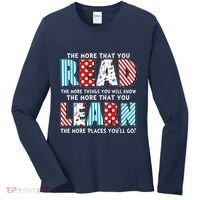 The More That You Read And Learn The More Places Youll Go Women's Long Sleeve Shirt thumb 0