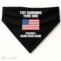 Tom Macdonald Try Burning This One Sincerely Hang Over Gang USA-Made Doggie Bandana thumb 0