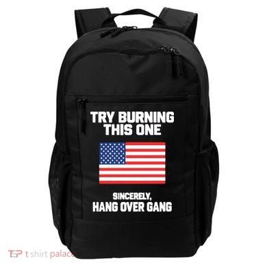 Tom Macdonald Try Burning This One Sincerely Hang Over Gang Backpack
