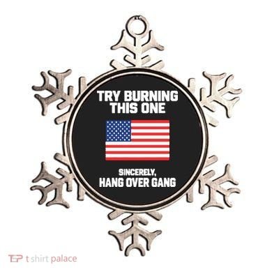 Tom Macdonald Try Burning This One Sincerely Hang Over Gang Ornament