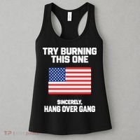 Tom Macdonald Try Burning This One Sincerely Hang Over Gang Women's Tank Top thumb 3