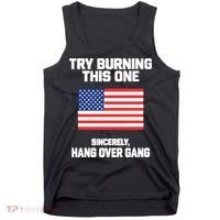 Tom Macdonald Try Burning This One Sincerely Hang Over Gang Tank Top thumb 0