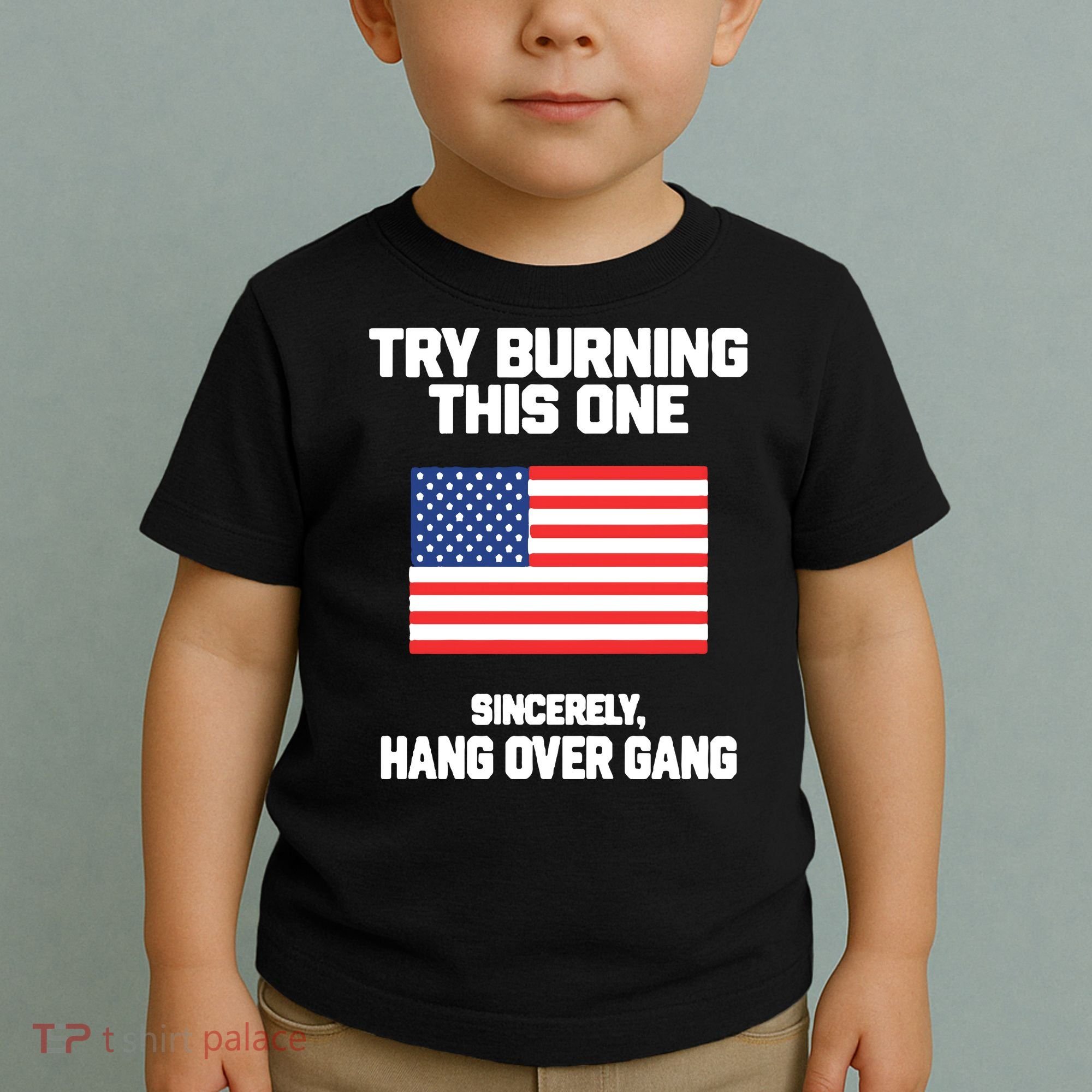 Tom Macdonald Try Burning This One Sincerely Hang Over Gang Toddler T-Shirt