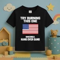 Tom Macdonald Try Burning This One Sincerely Hang Over Gang Toddler T-Shirt thumb 3