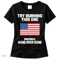 Tom Macdonald Try Burning This One Sincerely Hang Over Gang Women's T-Shirt thumb 0