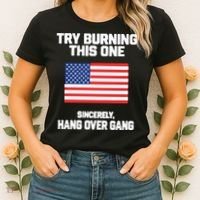Tom Macdonald Try Burning This One Sincerely Hang Over Gang Women's T-Shirt thumb 2