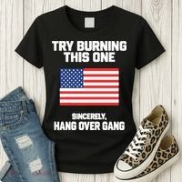Tom Macdonald Try Burning This One Sincerely Hang Over Gang Women's T-Shirt thumb 3