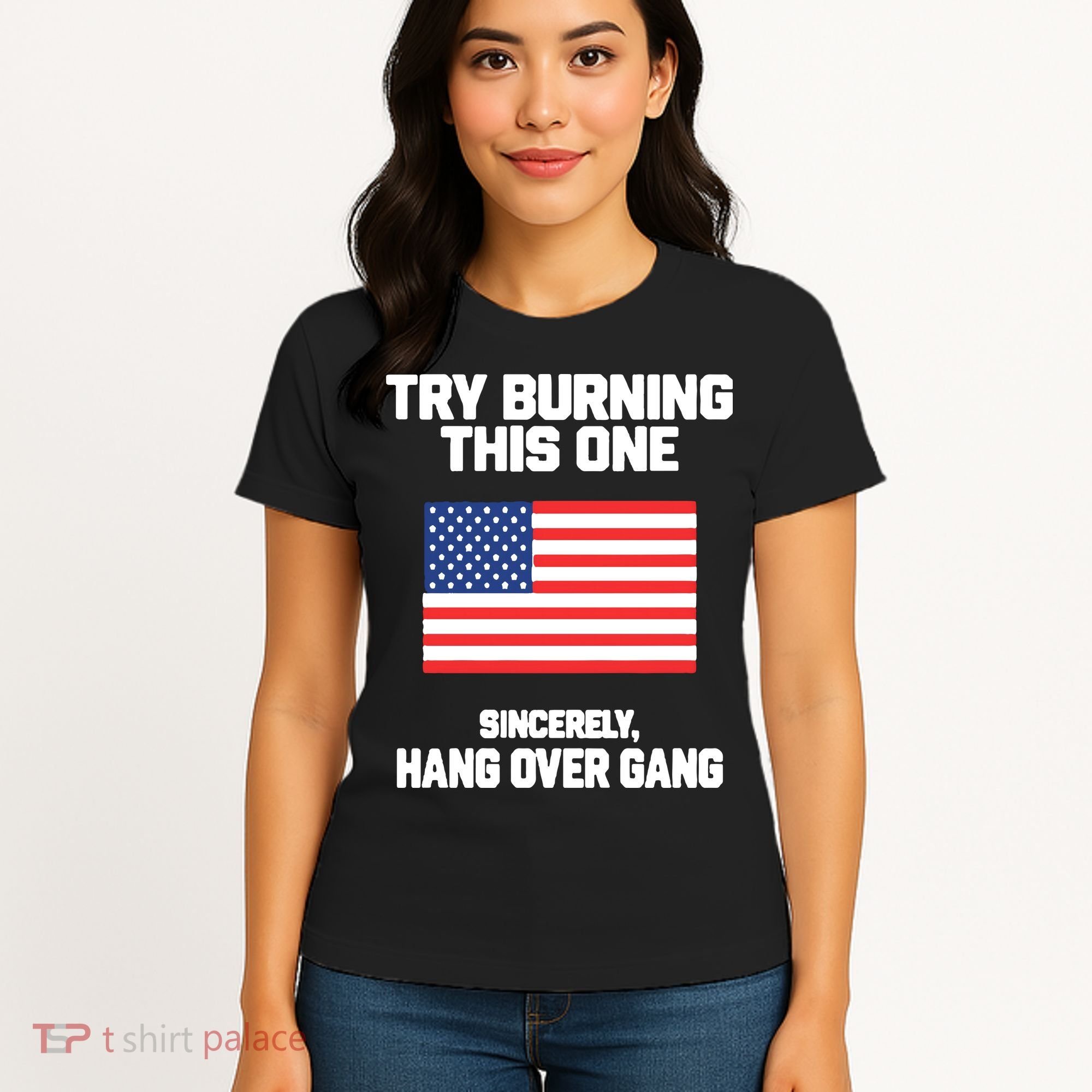 Tom Macdonald Try Burning This One Sincerely Hang Over Gang Women's T-Shirt