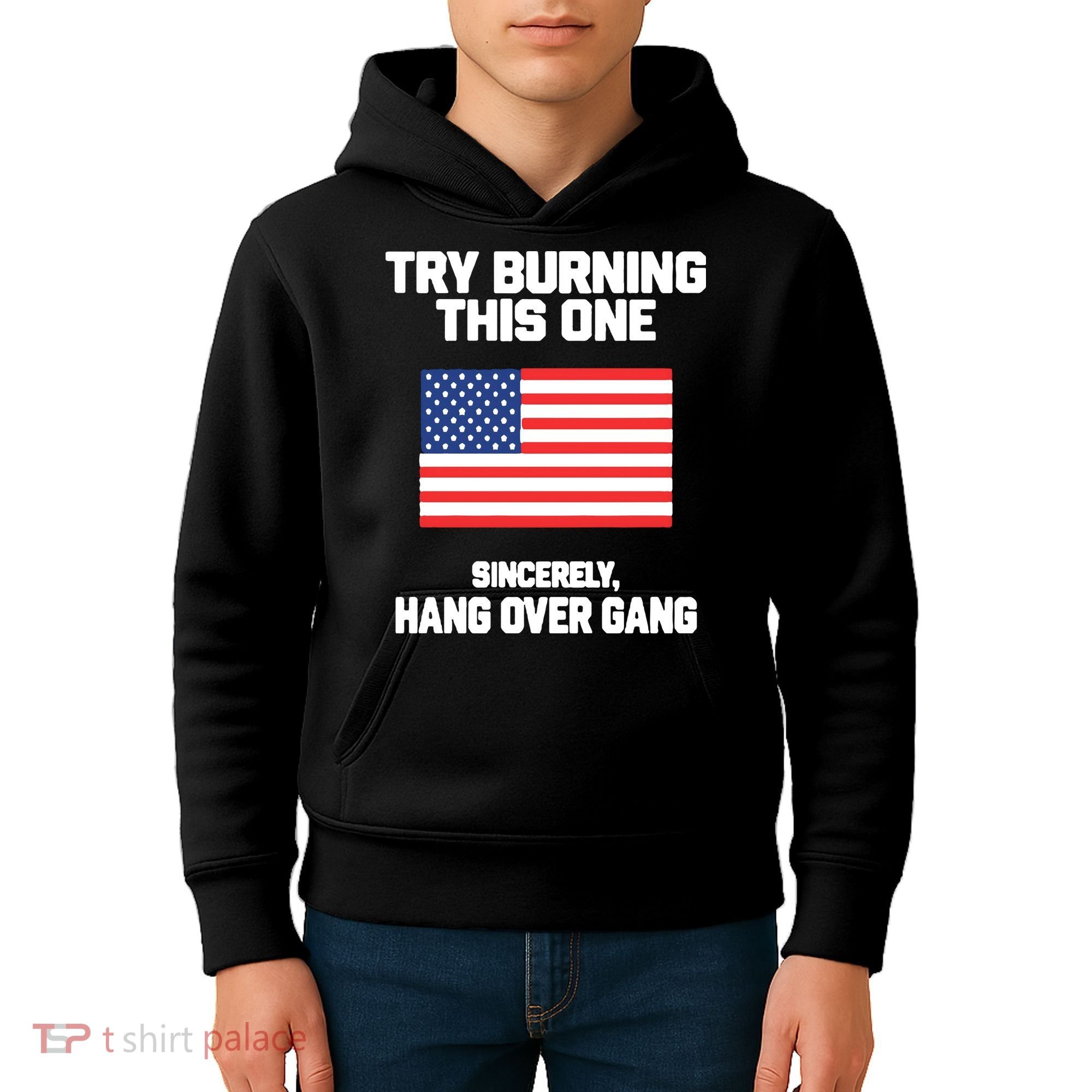 Tom Macdonald Try Burning This One Sincerely Hang Over Gang Kids Hoodie