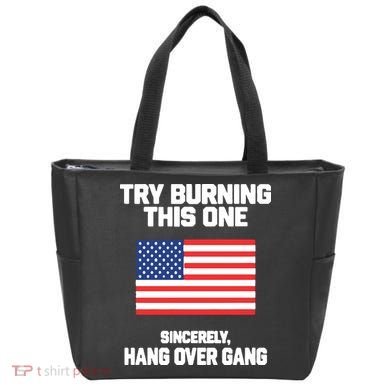 Tom Macdonald Try Burning This One Sincerely Hang Over Gang Tote Bag
