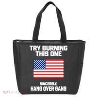 Tom Macdonald Try Burning This One Sincerely Hang Over Gang Tote Bag thumb 0